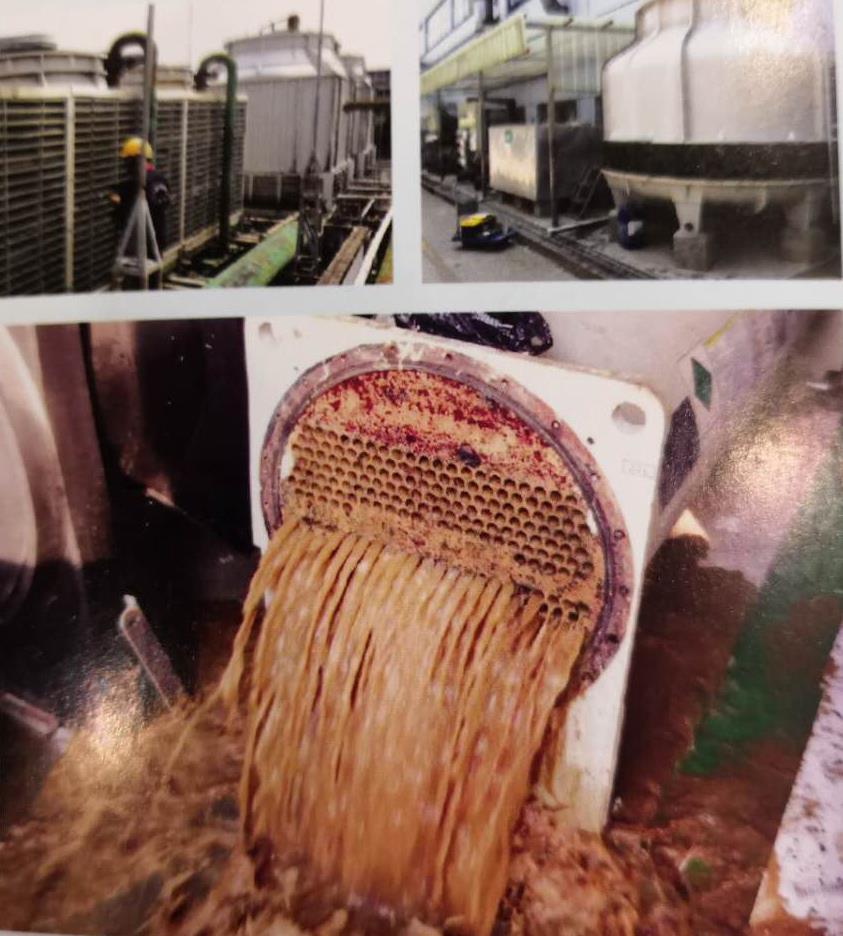 Sistem de curățare a răcitorului de aer chimic Air Cooler Cleaner Chemical