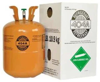 Alimentare cu agent frigorific industrial R404A pentru sistemele de răcire cu temperatură joasă-